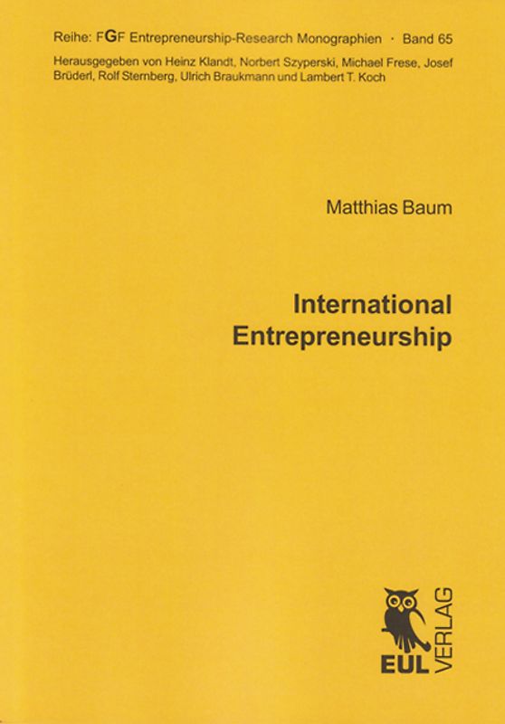 International Entrepreneurship