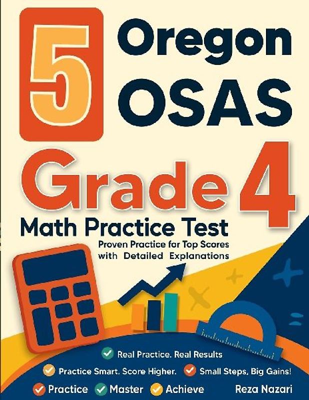 5 Oregon OSAS Grade 4 Math Practice Tests
