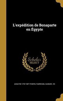 L'expédition de Bonaparte en Égypte