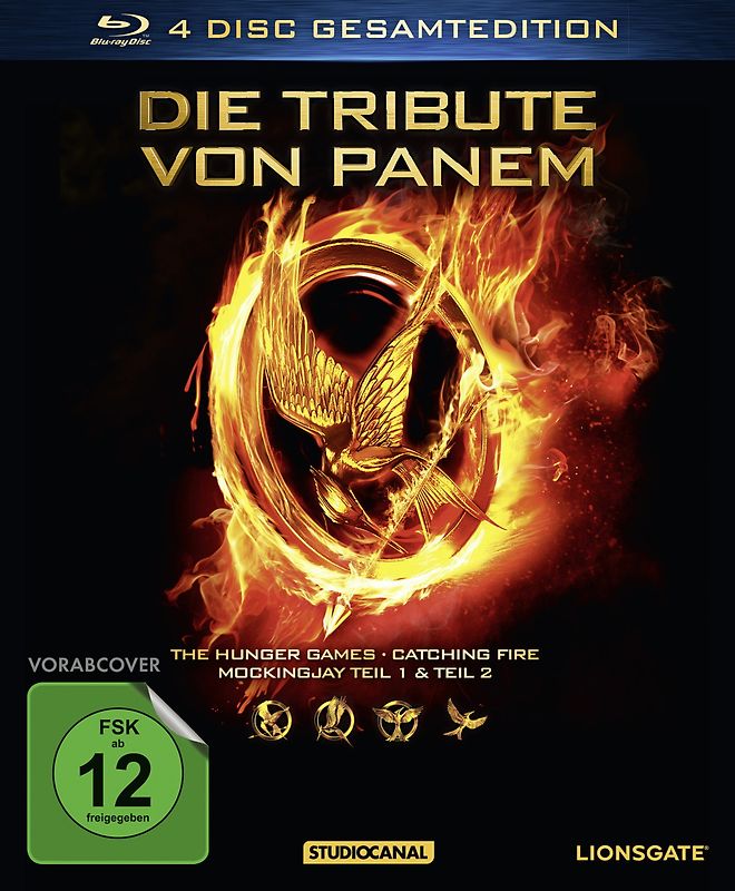 Die Tribute von Panem - Gesamtedition [4 Discs] Blu-ray Disc