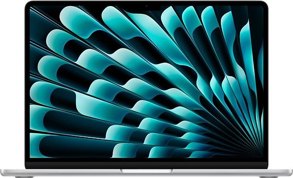 Apple MacBook Air 13.6" (Liquid True Tone Retina Display) M3 (8-Core CPU, 8-Core GPU) 8 GB RAM 256 GB SSD [Early 2024] silber