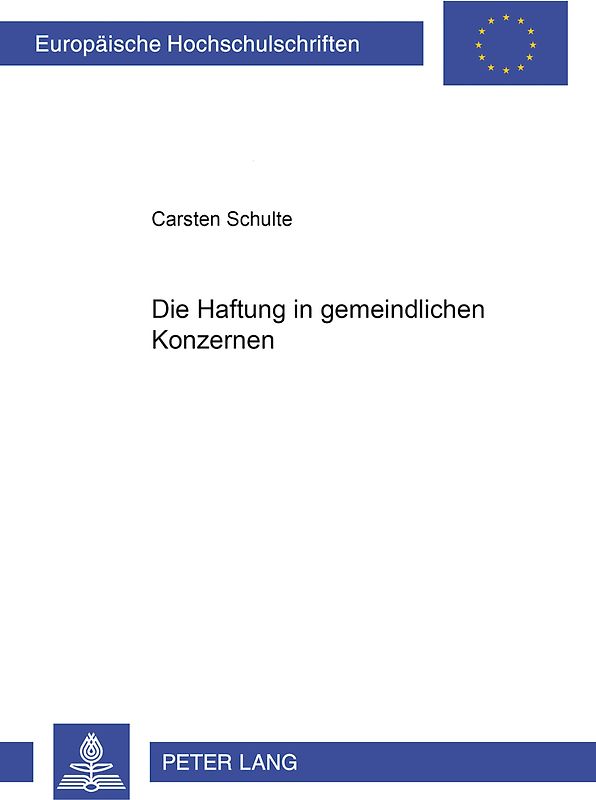 Die Haftung im gemeindlichen Konzern