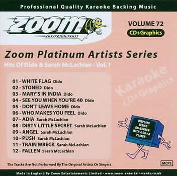 Karaoke - Karaoke Cdg Dido Vol 1
