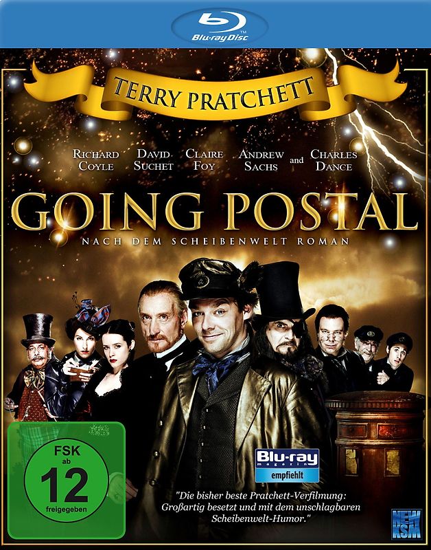 Terry Pratchett's Going Postal Blu-ray Disc