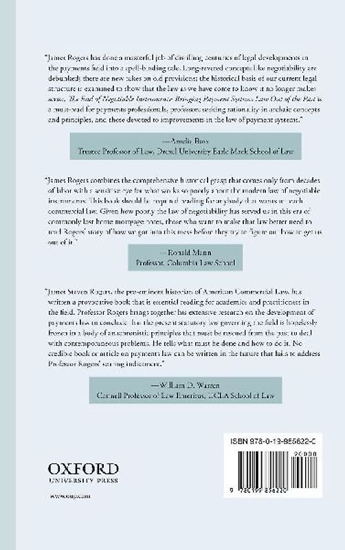 The End of Negotiable Instruments