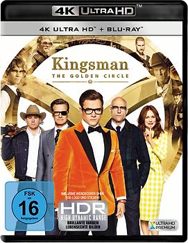 Kingsman: The Golden Circle [inkl. Blu-ray] 4K Ultra HD Blu-ray
