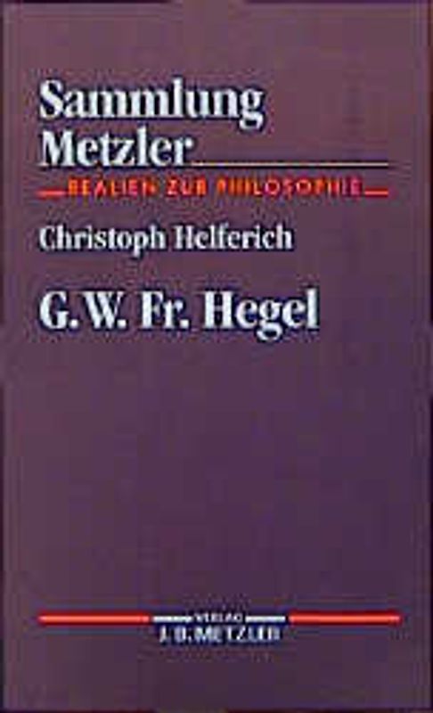 Georg Wilhelm Friedrich Hegel