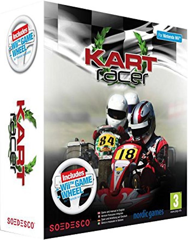 Kart Racer Bundle (inkl. Lenkrad) Nintendo Wii