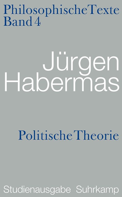 Politische Theorie. Philosophische Texte