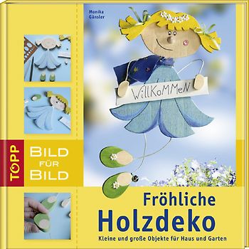 Fröhliche Holzdeko Bild für Bild