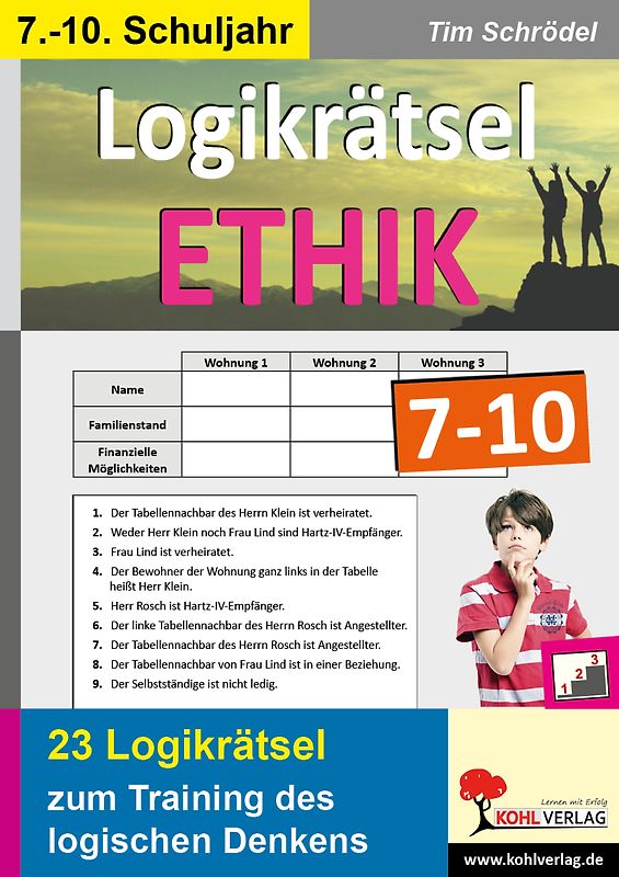 Logikrätsel Ethik Klasse 7-10