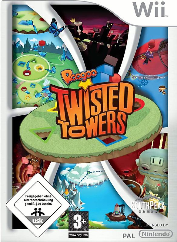 RooGoo Twisted Towers Nintendo Wii