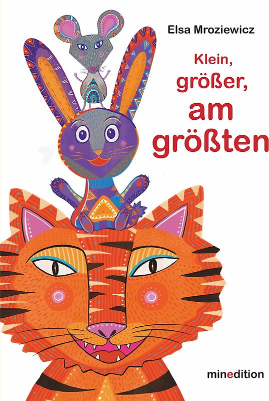 Klein, größer, am größten