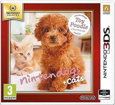 Nintendogs + Cats: Dogs and Cats: Toy Poodle & New Friends Nintendo 3DS
