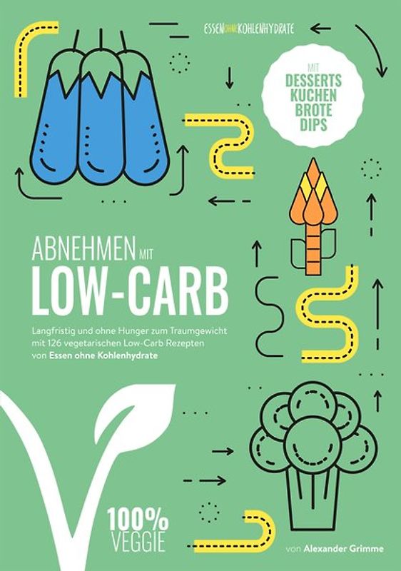 Abnehmen mit Low-Carb - vegetarisch