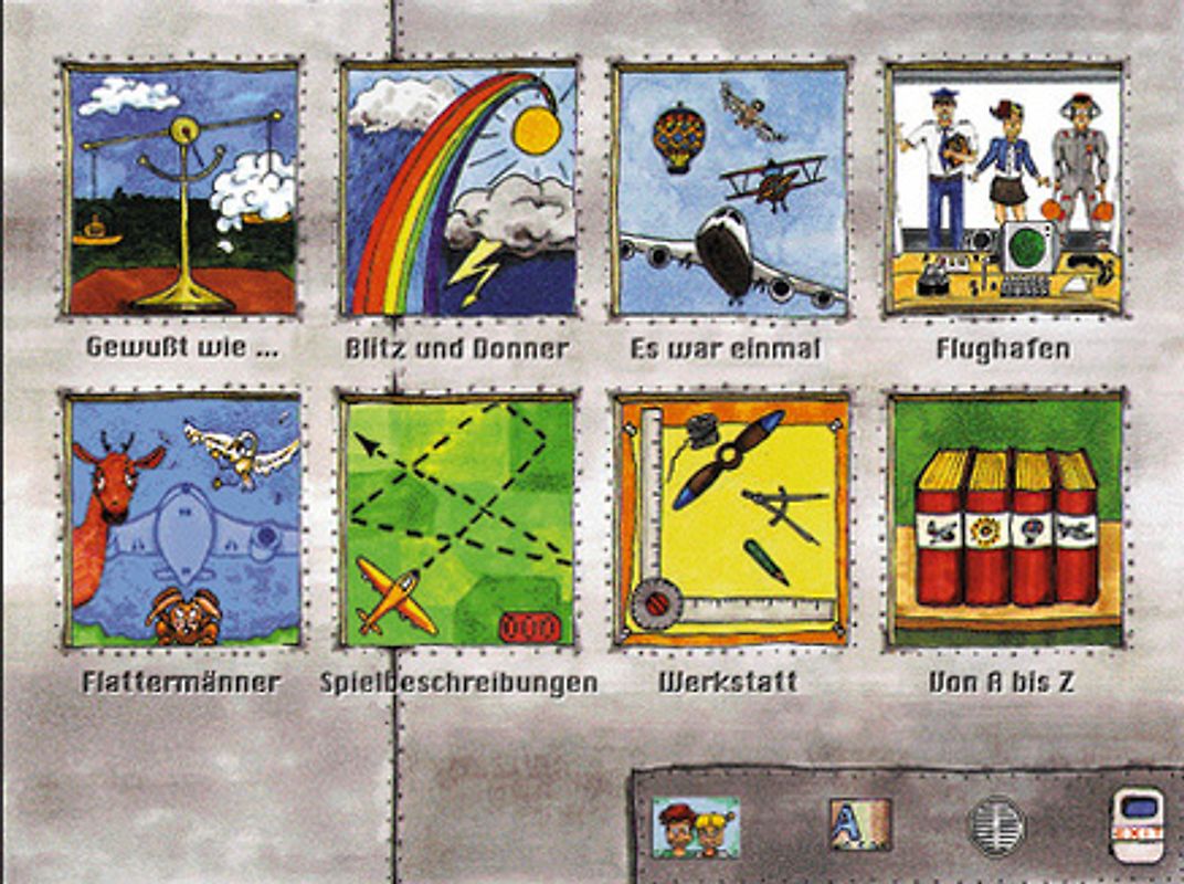 Fliegen, Flattern, Flugmaschinen MacOS