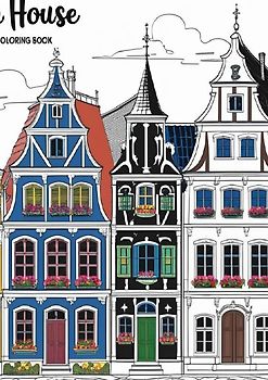 Ausmalbuch - Häuser aus der ganzen Welt