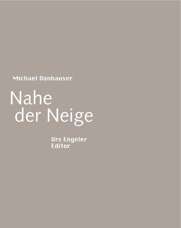 Nahe der Neige