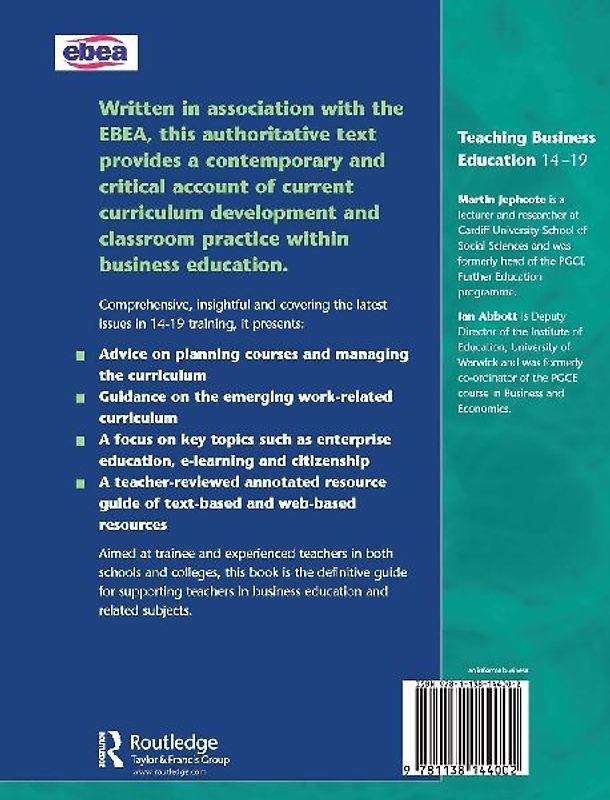 Teaching Business Education 14-19
