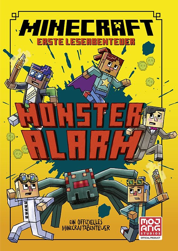 Minecraft Erste Leseabenteuer – Monster-Alarm