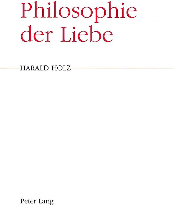 Philosophie der Liebe