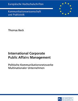 International Corporate Public Affairs Management