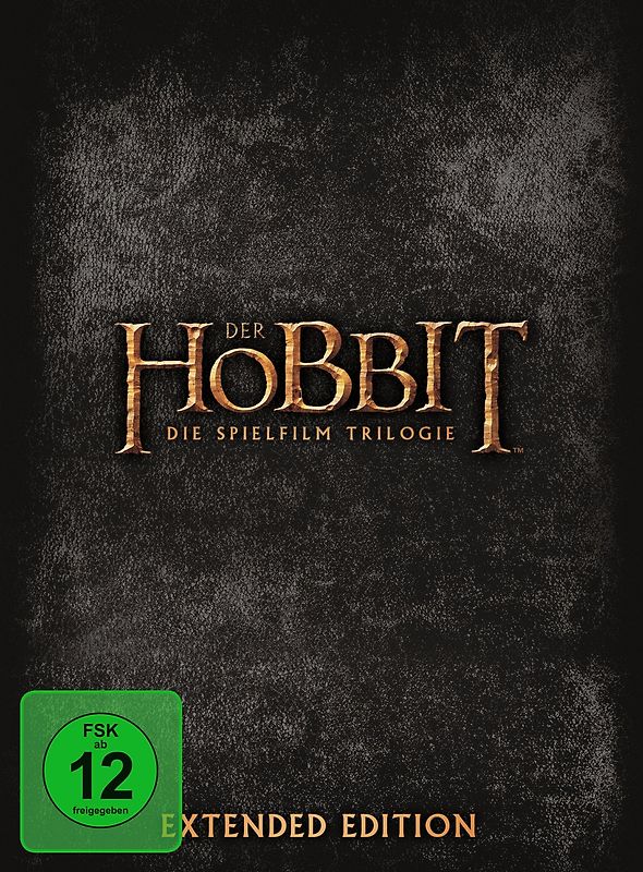 Der Hobbit - Die Spielfilm-Trilogie [Extended Version, 15 Discs] DVD