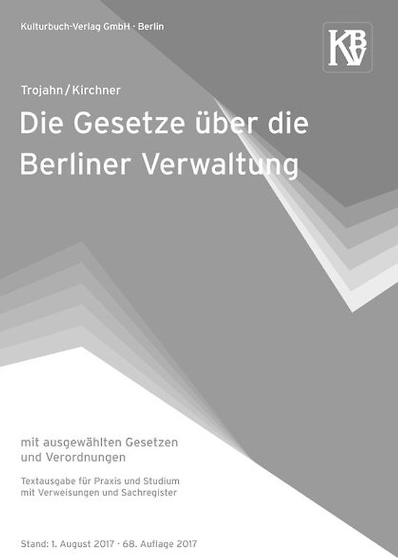Die Gesetze über die Berliner Verwaltung