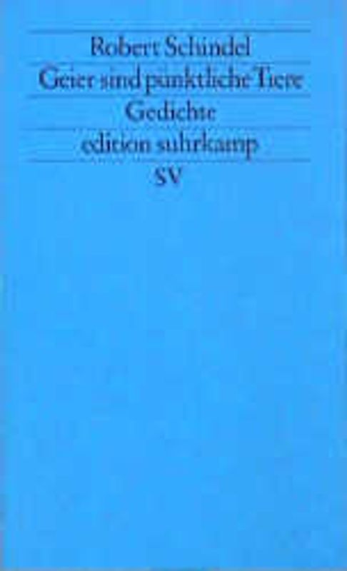 Geier sind pünktliche Tiere