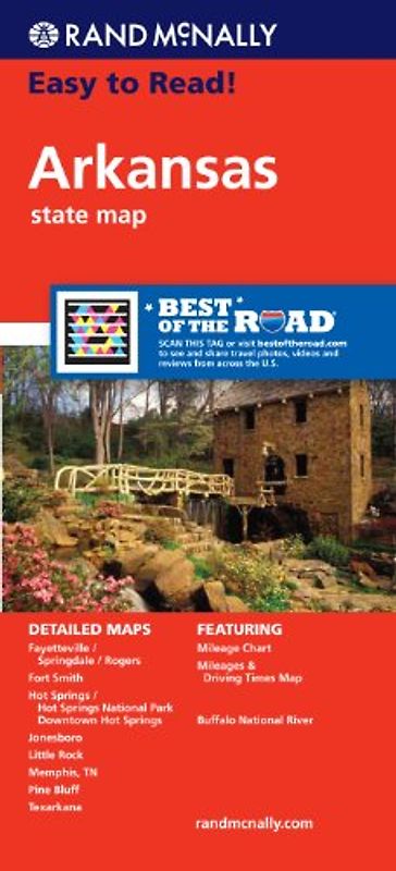 Arkansas. State Folded Maps
