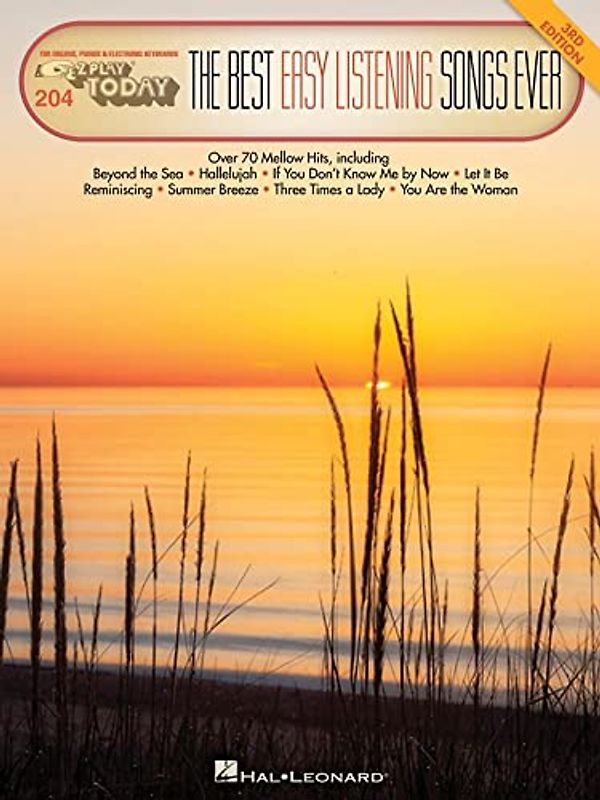 Ez Play Today Volume 204: Best Easy Listening Songs Ever 3rd Ed Book: Noten, Sammelband für Klavier: E-Z Play Today Volume 24 (E-Z Play Today, 204)