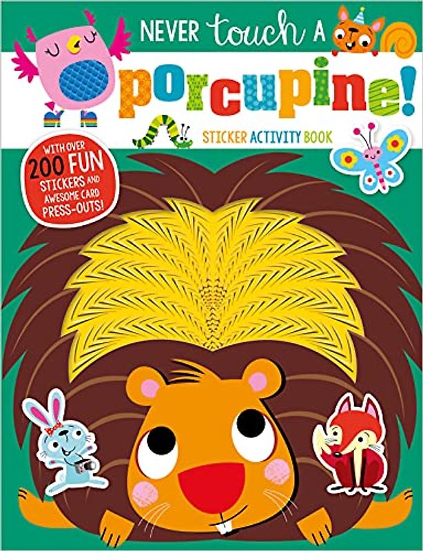 Never Touch a Porcupine Sticker Activity Book