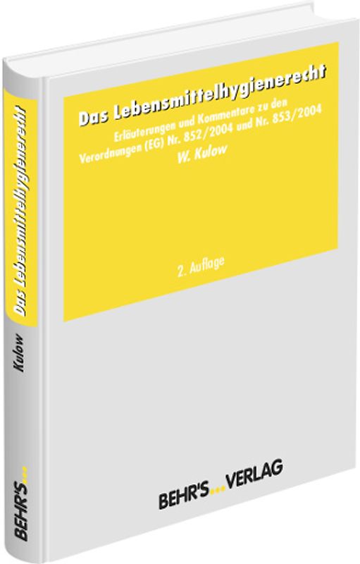 Das Lebensmittelhygienerecht