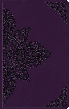 ESV Large Print Value Thinline Bible (Trutone, Lavender, Filigree Design)