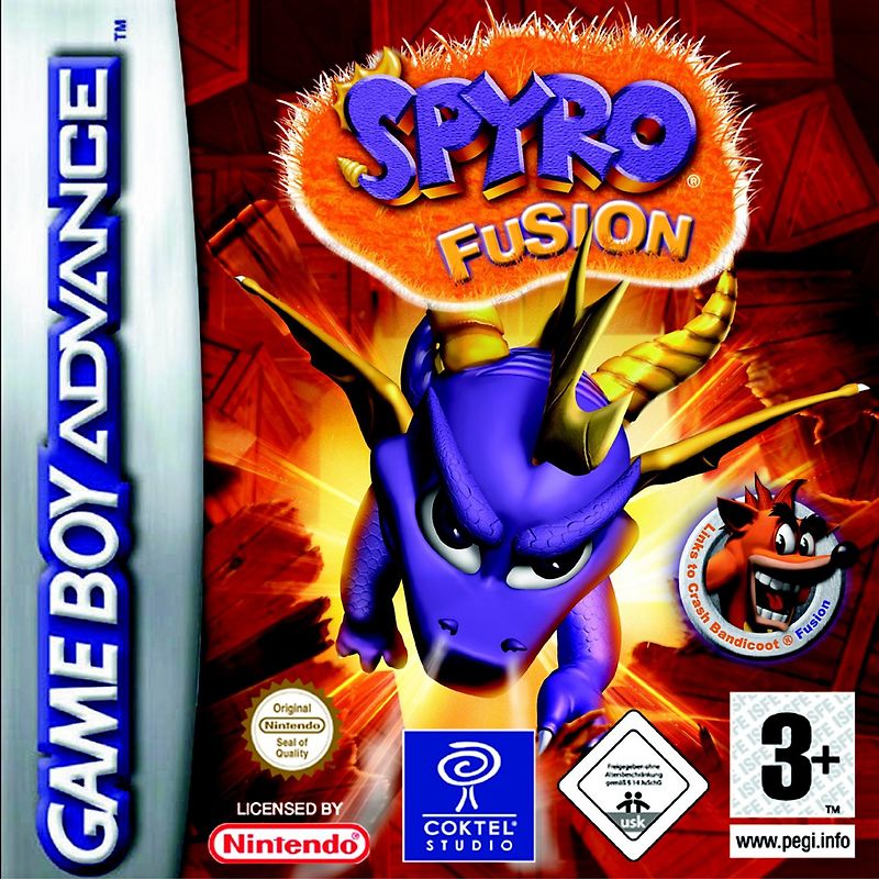 Spyro Fusion Nintendo Game Boy Advance