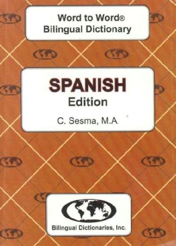 English-Spanish & Spanish-English Word-to-Word Dictionary