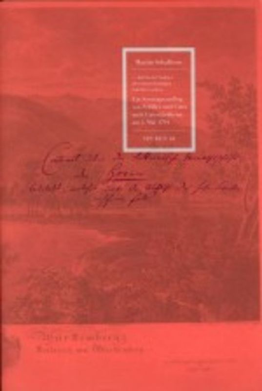 Ein Sonntagsausflug von Schiller und Cotta nach Untertürkheim am 4. Mai 1794
