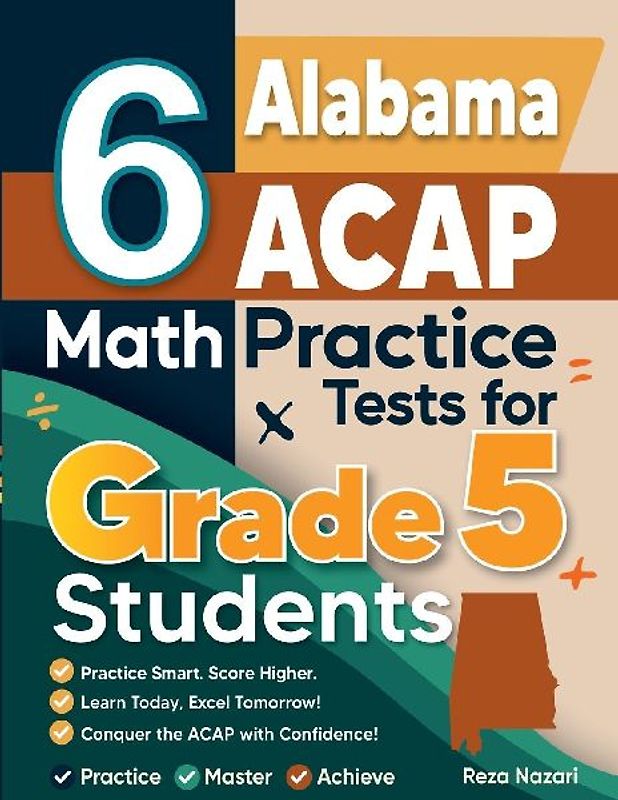 6 Alabama ACAP Grade 5 Math Practice Tests