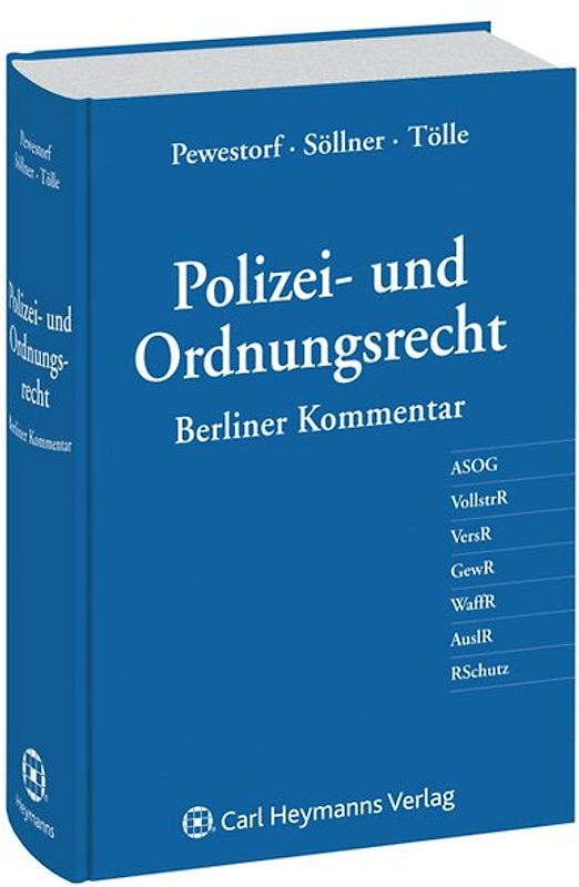 Polizei- und Ordnungsrecht