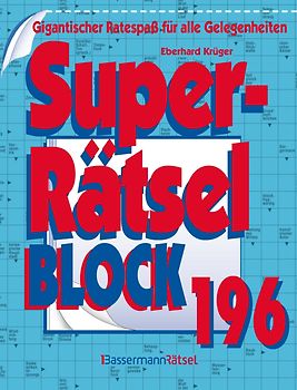 Superrätselblock 196 (5 Exemplare à 4,99 €)