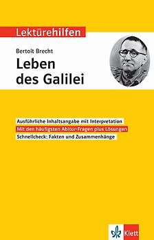 Klett Lektürehilfen Bertolt Brecht, Leben des Galilei