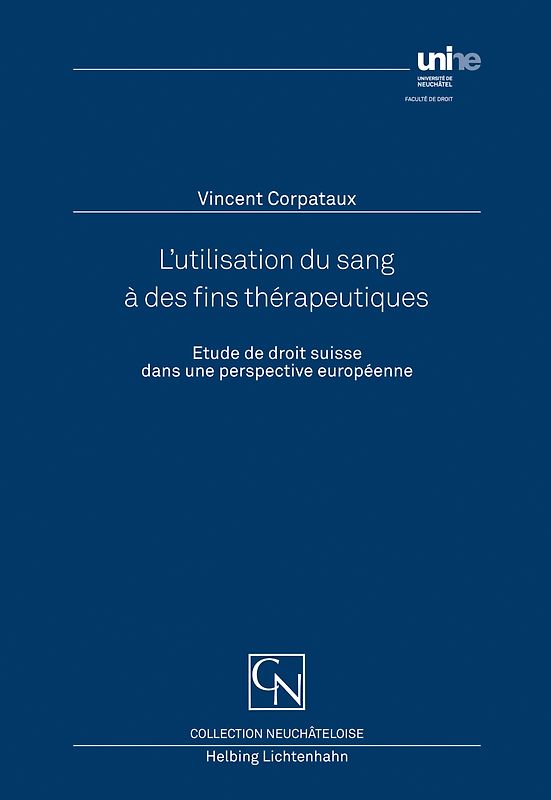 L'utilisation du sang à des fins thérapeutiques