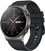 Huawei Watch GT 2 Pro 47 mm grijs met nachtzwart siliconenarmband