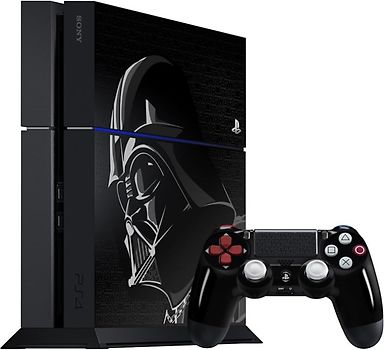 Sony PlayStation 4 500 GB [Star Wars Battlefront Deluxe Edition, inkl. Wireless Controller, ohne Spiel] schwarz
