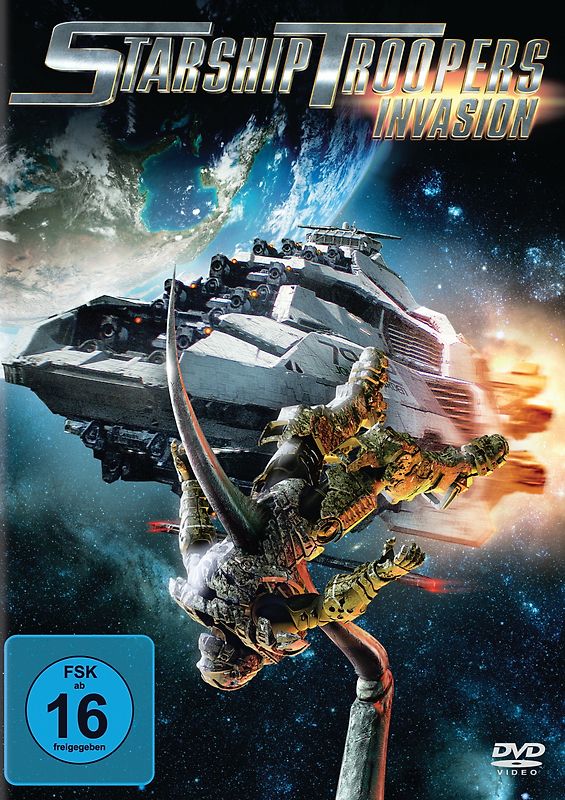 Starship Troopers: Invasion DVD