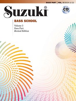 Suzuki Bass School Bass Part & CD, Volume 3 (Revised)