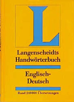 Langenscheidt Handwörterbücher. Englisch-Deutsch