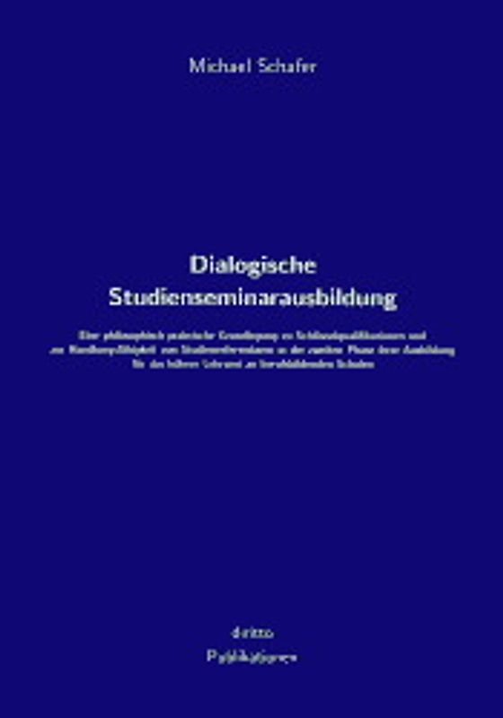 Dialogische Studienseminarausbildung