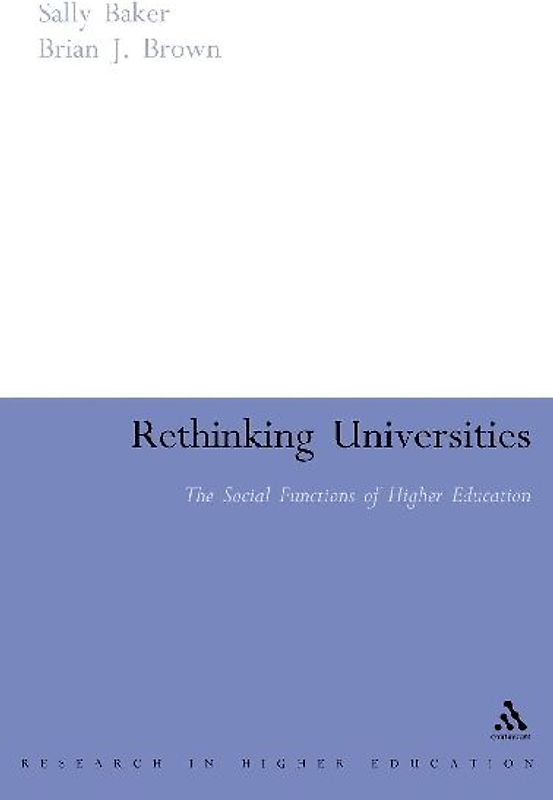 Rethinking Universities