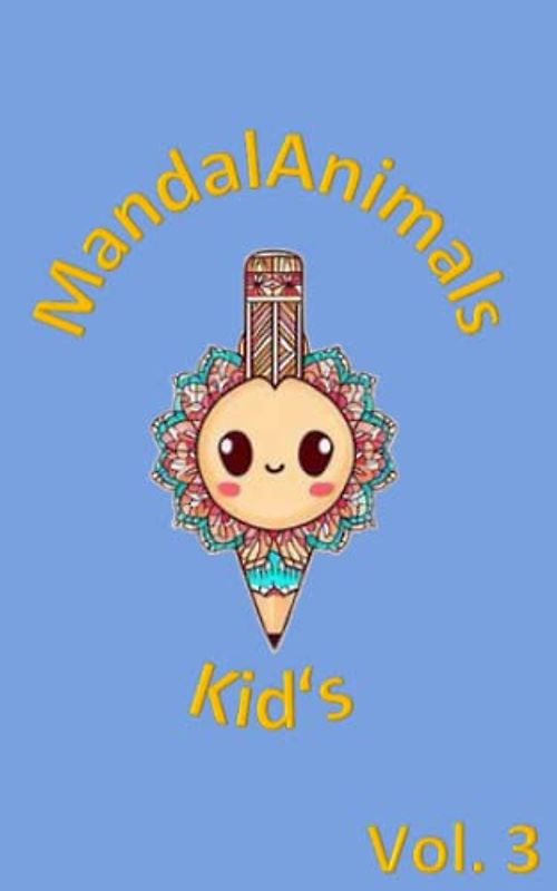 MandalAnimals Kid's Vol. 3
